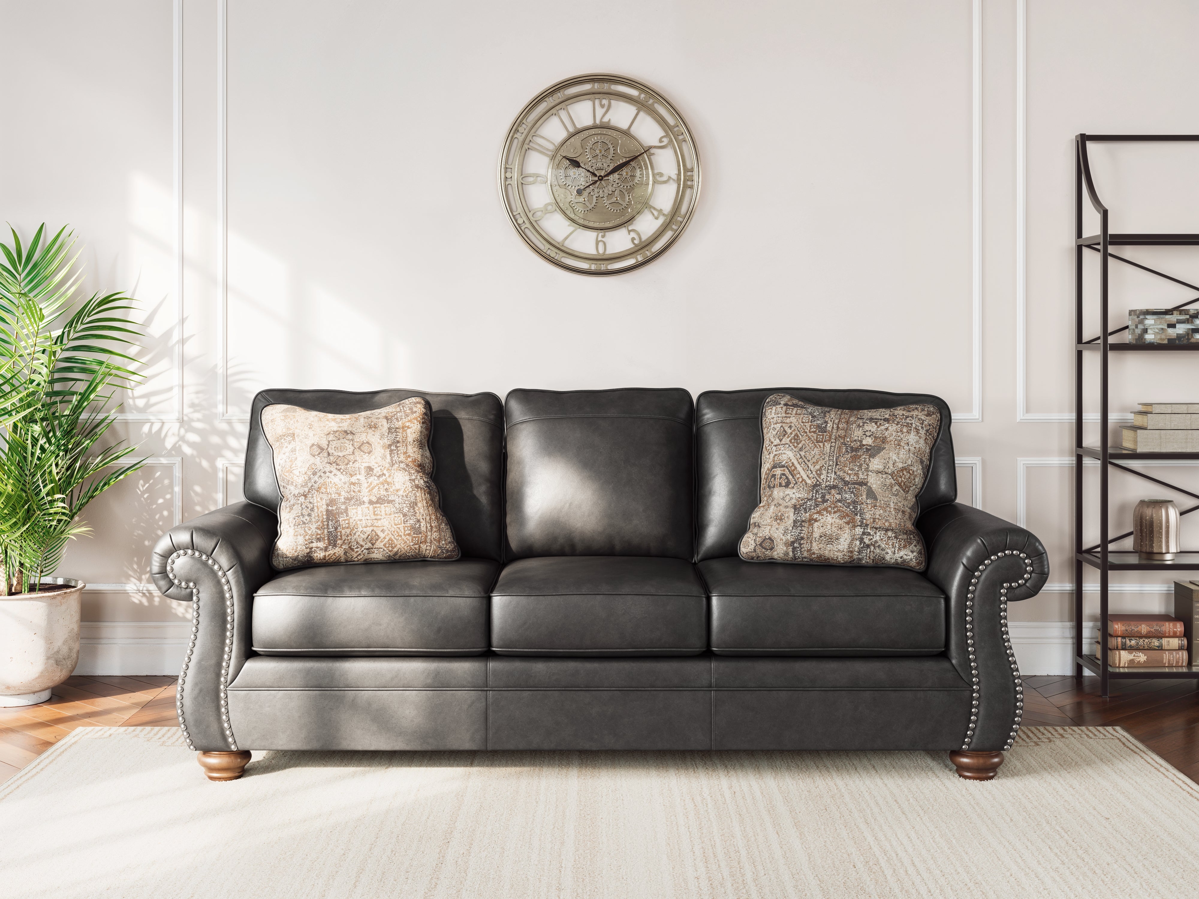 Hoover Furniture Outlet - Ashley Furniture - Chasemore Sofa - Sofa / Granite - PC5590338