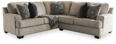 Hoover Furniture Outlet - Ashley Furniture - Bovarian 2-Piece Sectional - LAF 2-Piece Sectional / Stone - 56103S3