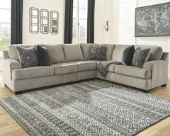 Hoover Furniture Outlet - Ashley Furniture - Bovarian 3-Piece Sectional - RAF 3-Piece Sectional / Stone - 56103S2