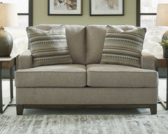 Hoover Furniture Outlet - Ashley Furniture - Kaywood Loveseat - Loveseat / Granite - 5630335