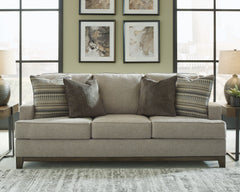 Hoover Furniture Outlet - Ashley Furniture - Kaywood Sofa - Sofa / Granite - 5630338
