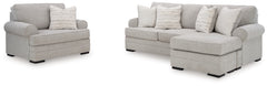 Hoover Furniture Outlet - Ashley Furniture - Eastonbridge Sofa Chaise and Oversized Chair - Sofa Chaise and Oversized Chair - 56603U3