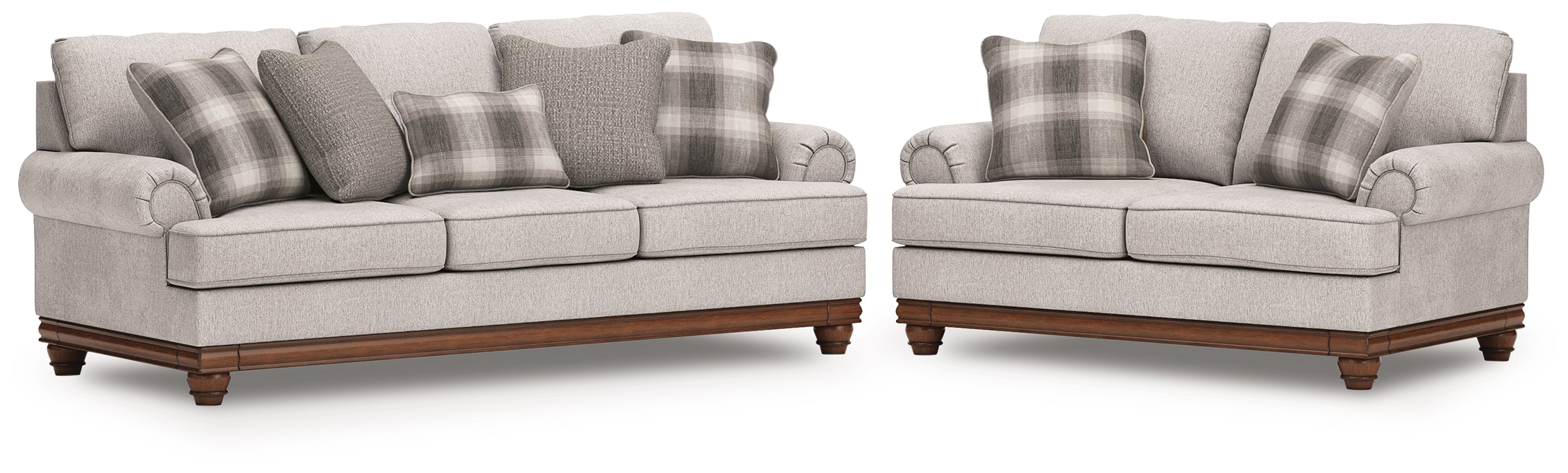 Hoover Furniture Outlet - Ashley Furniture - Clearbrooke Sofa and Loveseat - Sofa and Loveseat - PC56803U3