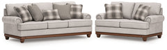 Hoover Furniture Outlet - Ashley Furniture - Clearbrooke Sofa and Loveseat - Sofa and Loveseat - PC56803U3