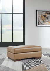 Hoover Furniture Outlet - Ashley Furniture - Lombardia Ottoman - Ottoman / Tumbleweed - 5730214