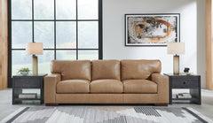 Hoover Furniture Outlet - Ashley Furniture - Lombardia Sofa - Sofa / Tumbleweed - 5730238