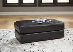 Hoover Furniture Outlet - Ashley Furniture - Amiata Ottoman - Ottoman / Onyx - 5740514