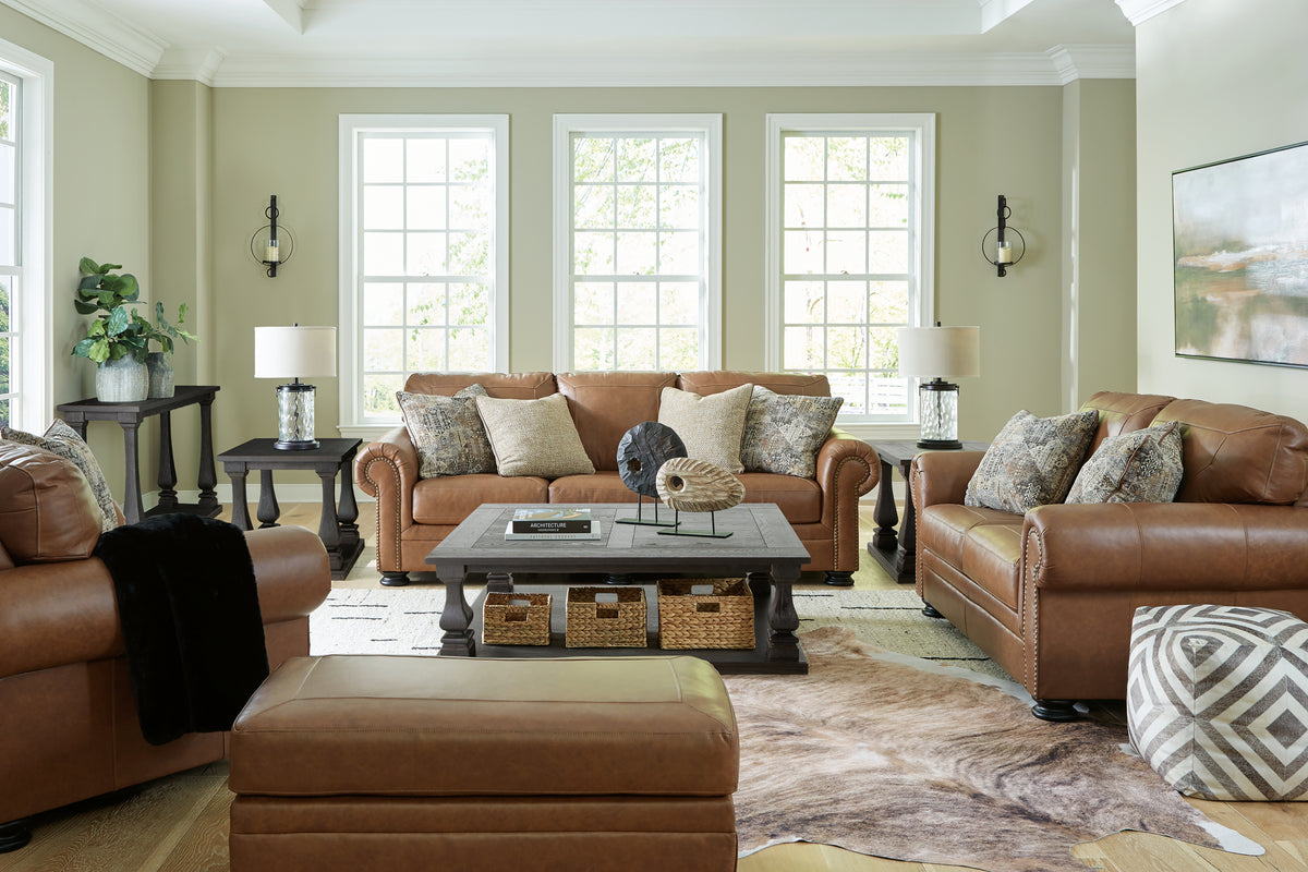 Hoover Furniture Outlet - Ashley Furniture - Carianna Sofa, Loveseat, Oversized Chair and Ottoman - Sofa, Loveseat, Oversized Chair and Ottoman - 57604U3