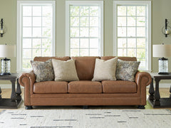 Hoover Furniture Outlet - Ashley Furniture - Carianna Sofa - Sofa / Caramel - 5760438