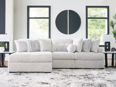 Hoover Furniture Outlet - Ashley Furniture - Cuddle Plush 3-Piece Sectional with Chaise - 3-Piece Sectional with Chaise - PC59106S7