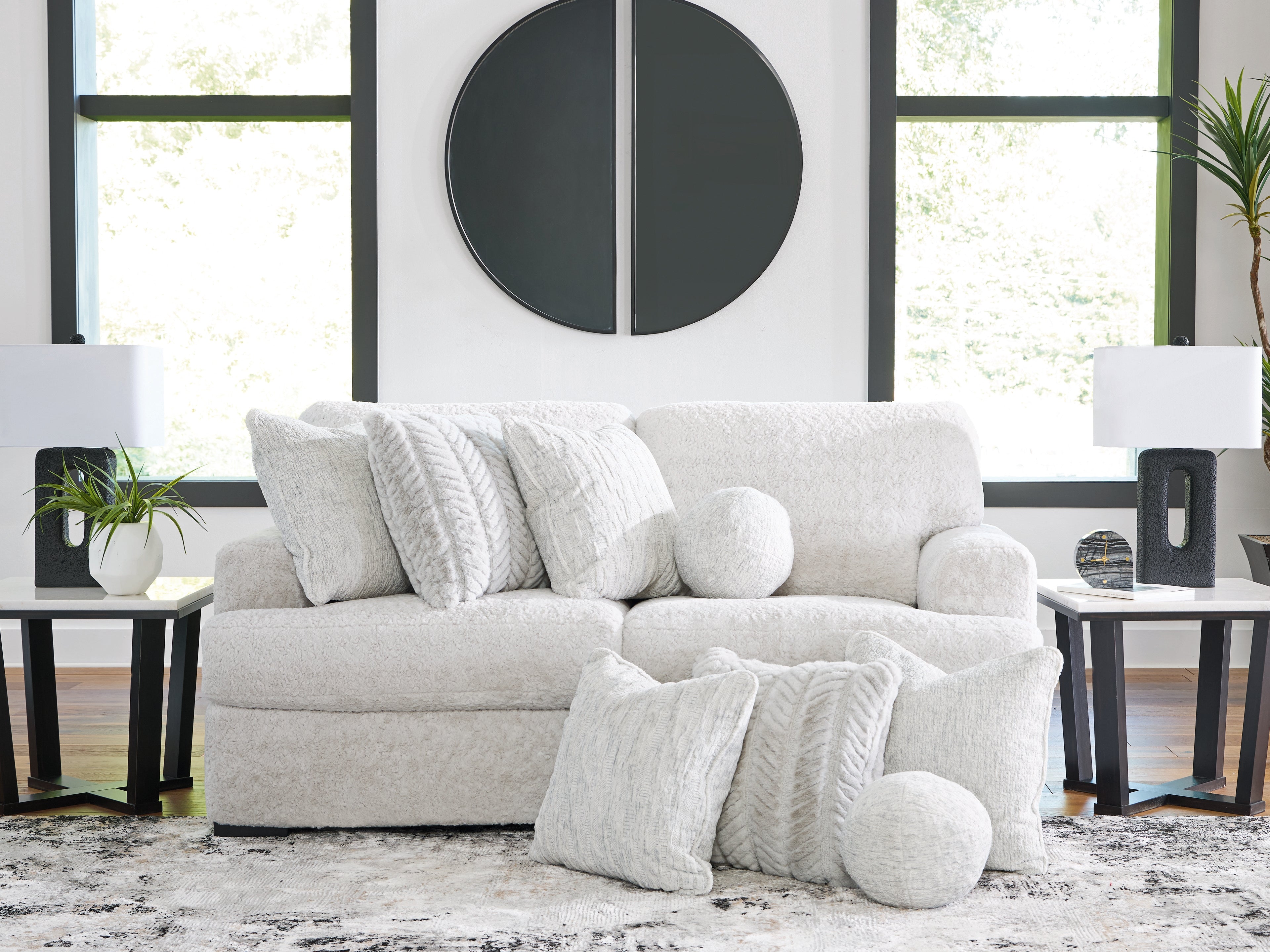 Hoover Furniture Outlet - Ashley Furniture - Cuddle Plush 2-Piece Sectional - RAF 2-Piece Sectional - PC59106S9