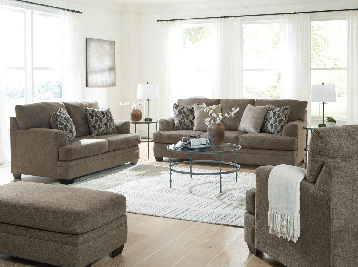 Hoover Furniture Outlet - Ashley Furniture - Stonemeade Sofa, Loveseat, Oversized Chair and Ottoman - Sofa, Loveseat, Oversized Chair and Ottoman - 59505U4