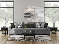 Hoover Furniture Outlet - Ashley Furniture - Bealton 3-Piece Sectional - RAF 3-Piece Sectional / Salt and Pepper - 61305S2