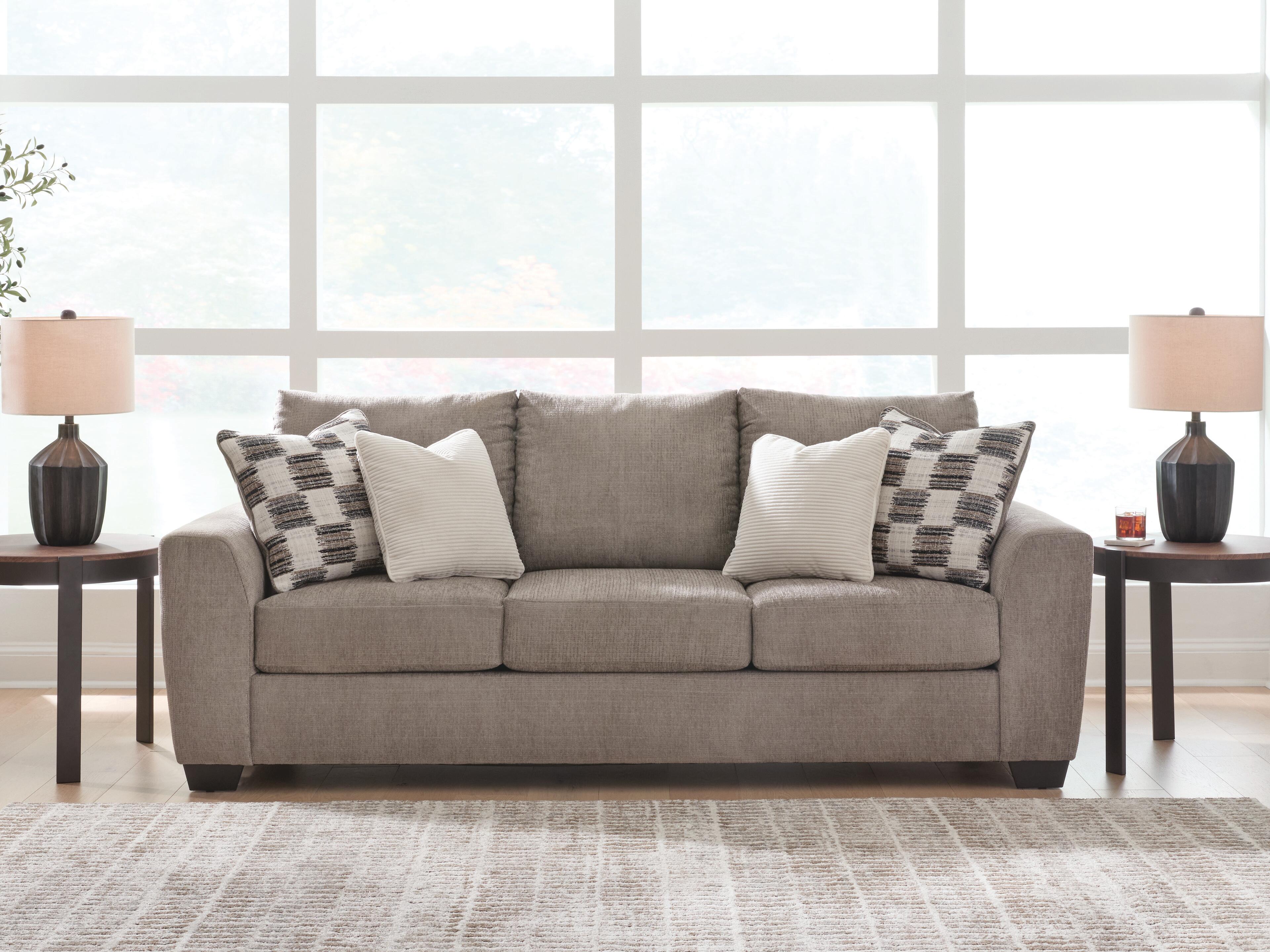 Hoover Furniture Outlet - Ashley Furniture - Loreo Sofa - Sofa / Truffle - 6310238