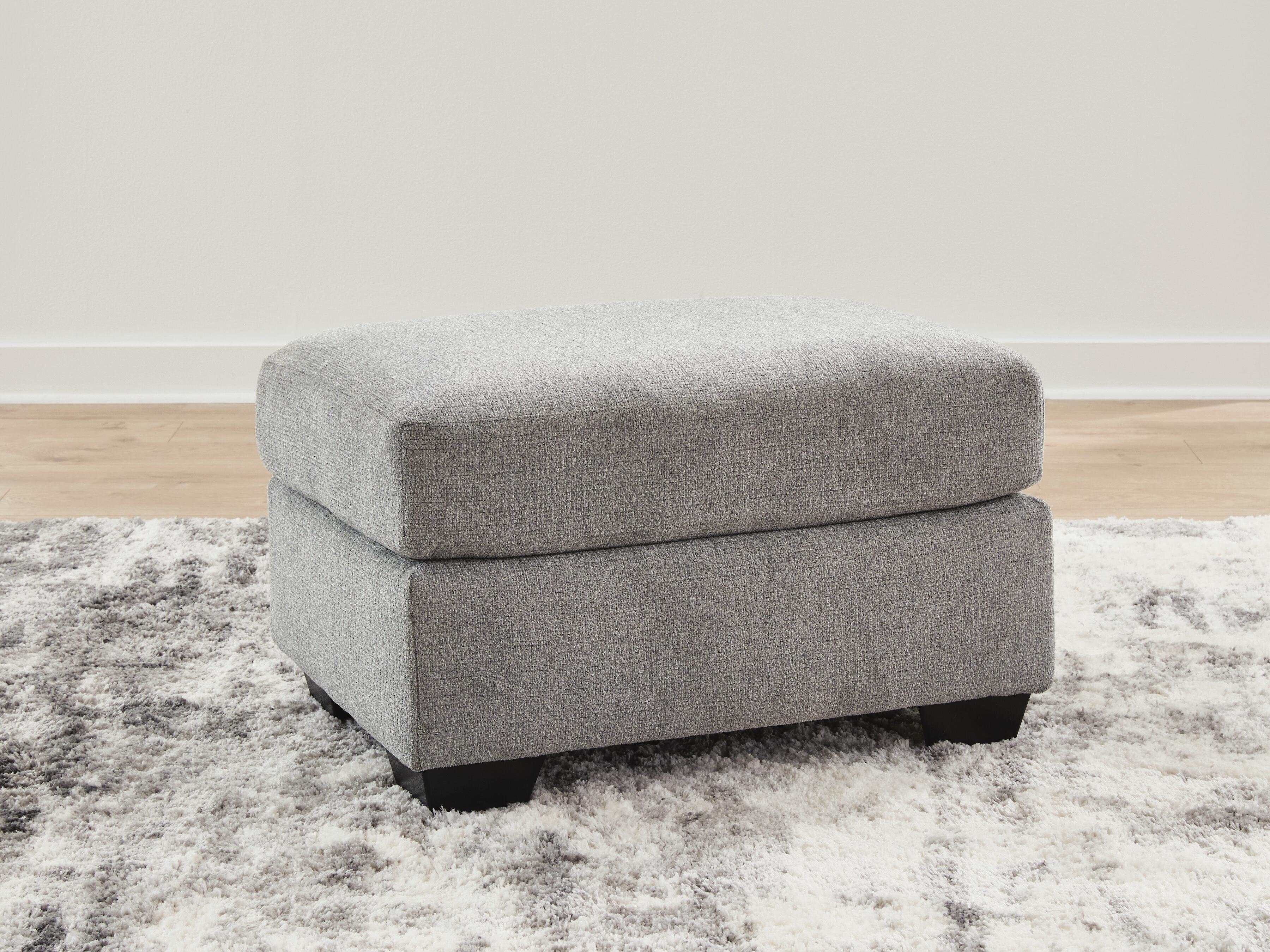 Hoover Furniture Outlet - Ashley Furniture - Loreo Ottoman - Ottoman / Flint - 6310314