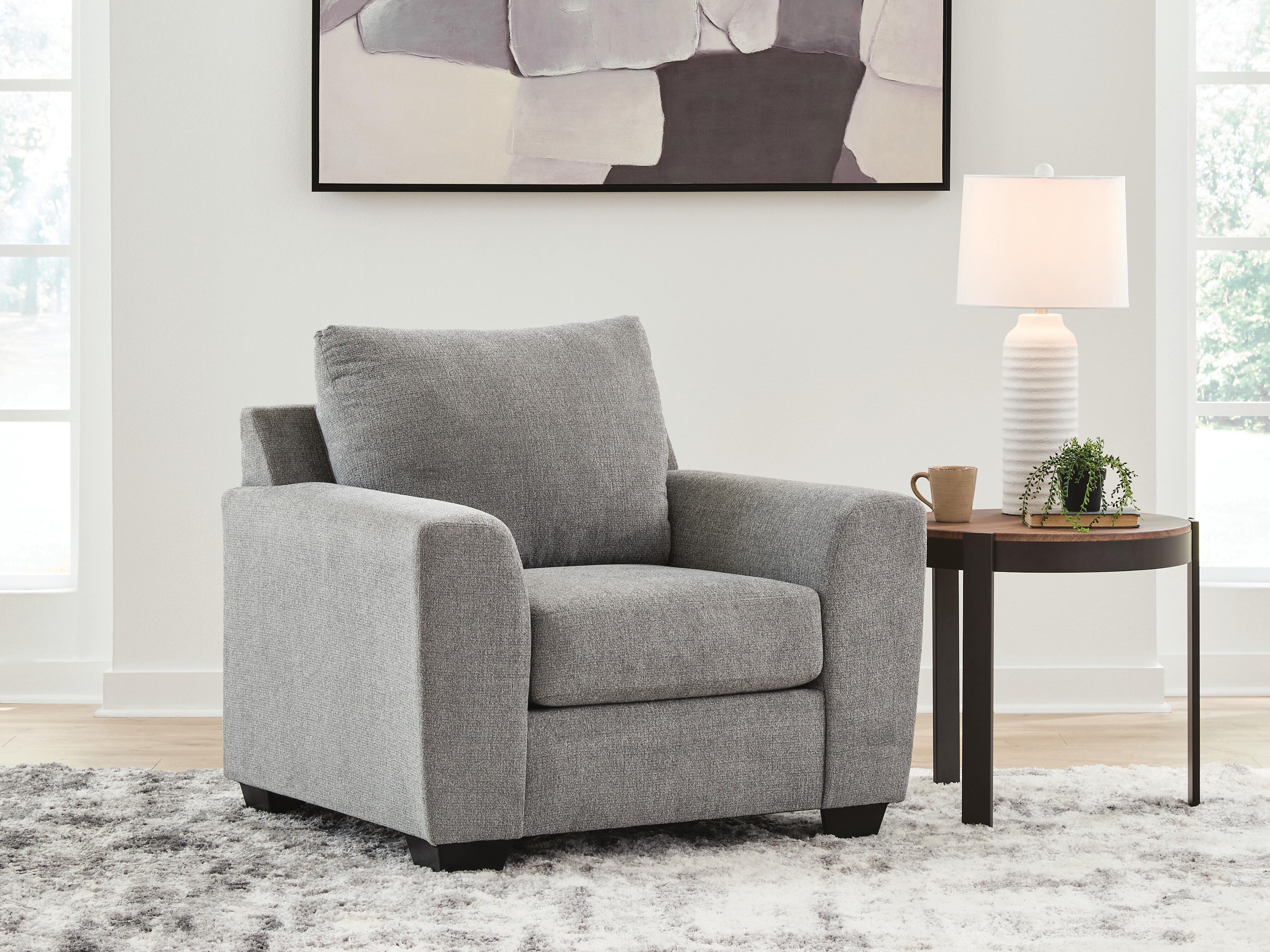 Hoover Furniture Outlet - Ashley Furniture - Loreo Chair - Chair / Flint - 6310320
