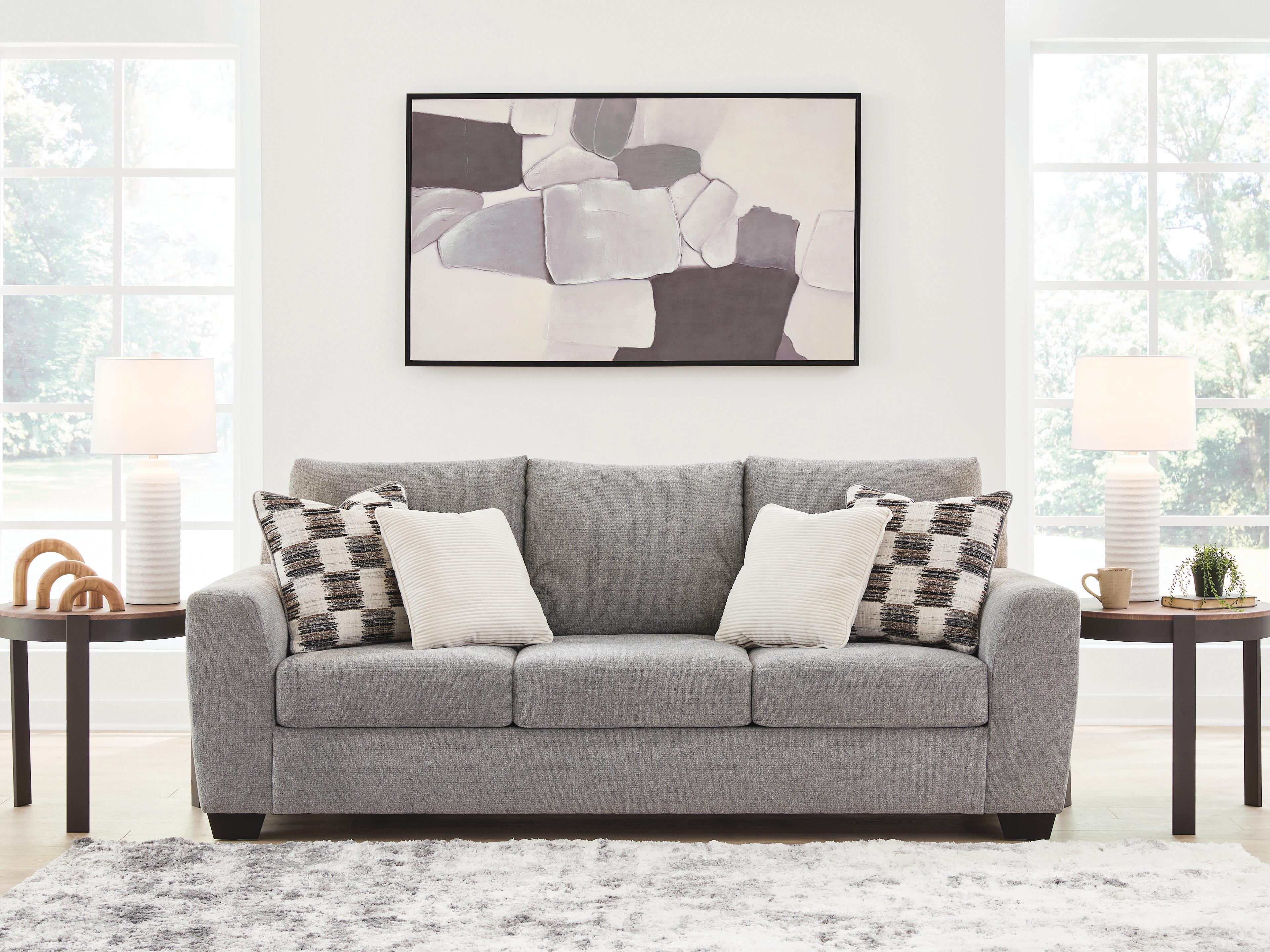 Hoover Furniture Outlet - Ashley Furniture - Loreo Sofa - Sofa / Flint - 6310338