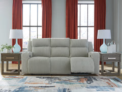 Hoover Furniture Outlet - Ashley Furniture - Forest Lake Power Reclining Sofa - PWR REC Sofa with ADJ Headrest - PC6420315