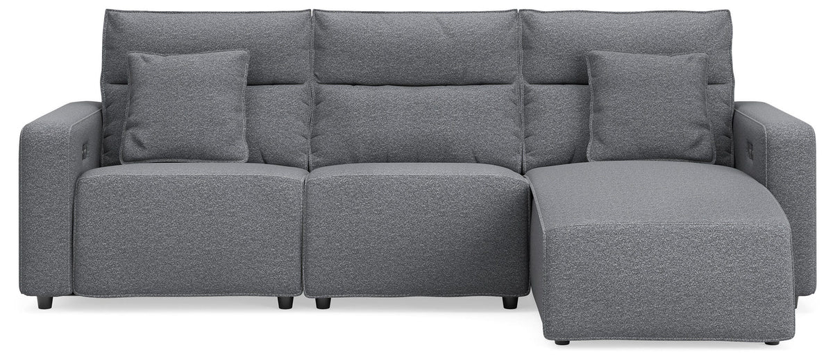 Hoover Furniture Outlet - Ashley Furniture - Modmax II 3-Piece Reclining Sofa Chaise - 3-Piece Reclining Sofa Chaise - 65906S22