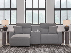 Modmax II 3-Piece Power Reclining Sectional with Chaise and Console