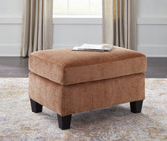 Hoover Furniture Outlet - Ashley Furniture - Amity Bay Ottoman - Ottoman / Clay - 6720414