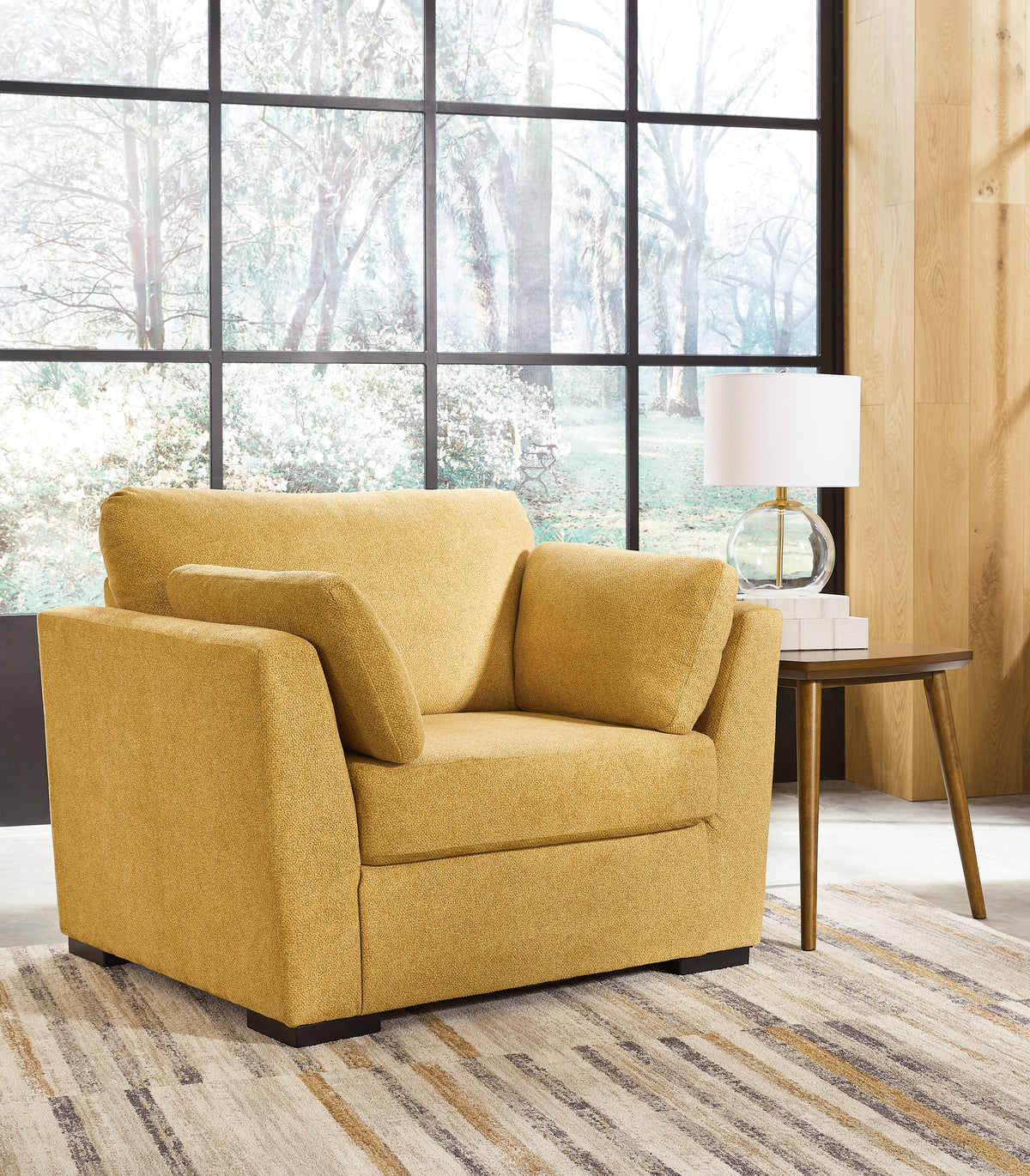 Hoover Furniture Outlet - Ashley Furniture - Keerwick Oversized Chair - Chair and a Half - 6750623