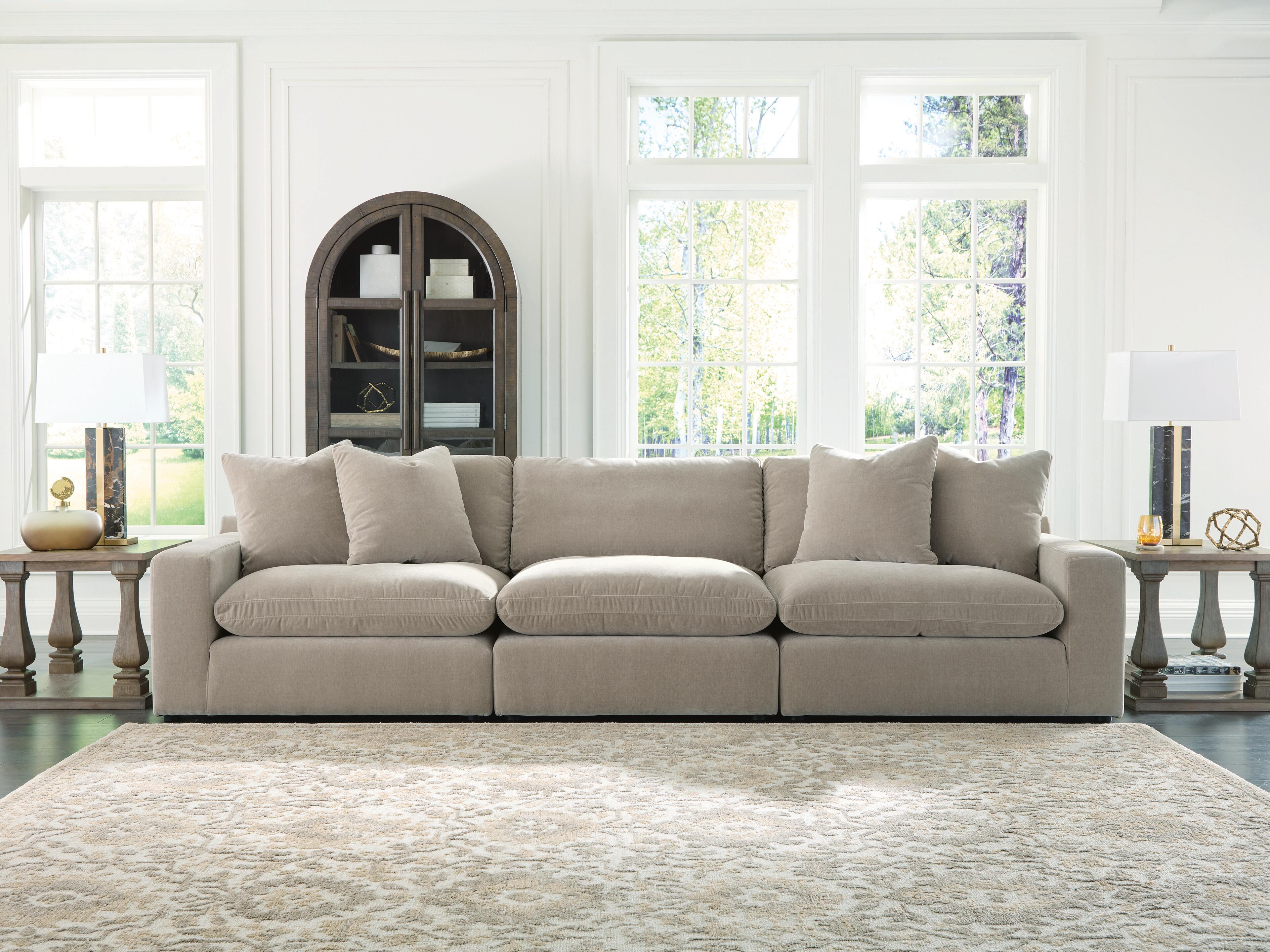 Hoover Furniture Outlet - Ashley Furniture - Maxton Heights 3-Piece Sectional Sofa - RAF 3-Piece Sectional Sofa - 67808S2