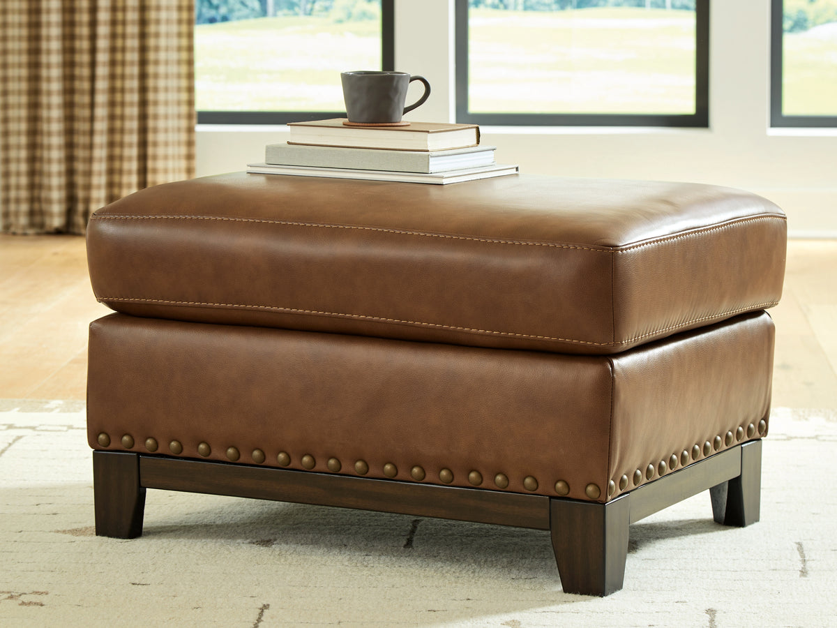 Hoover Furniture Outlet - Ashley Furniture - Saonara Ottoman - Ottoman - PC7310914