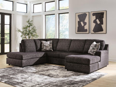 Hoover Furniture Outlet - Ashley Furniture - Lentiz 2-Piece Sectional with Chaise - RAF 2-Piece Sectional with Chaise - PC73404S1