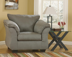 Hoover Furniture Outlet - Ashley Furniture - Darcy Chair - Chair / Cobblestone - 7500520