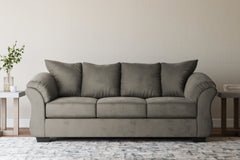 Hoover Furniture Outlet - Ashley Furniture - Darcy Sofa - Sofa / Cobblestone - 7500538