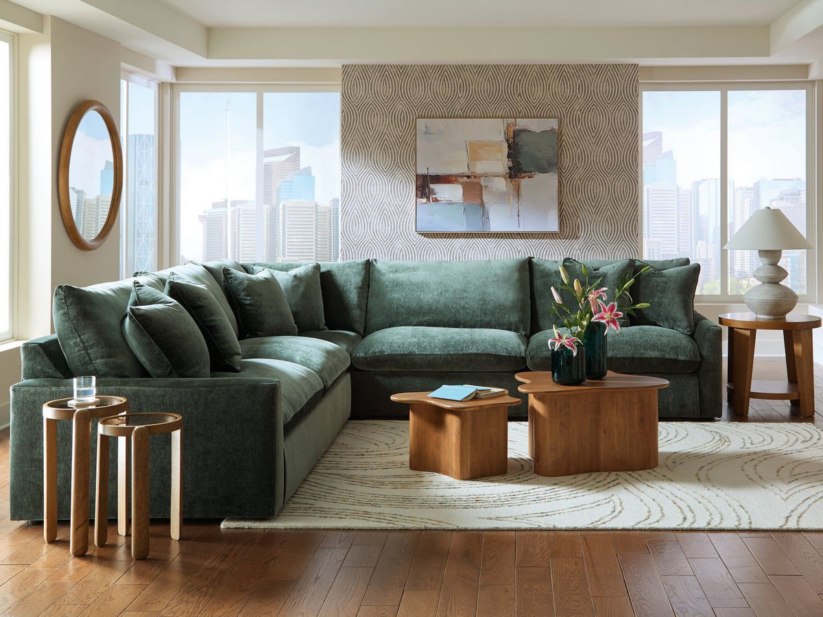 Hoover Furniture Outlet - Ashley Furniture - Carriage View 3-Piece Sectional - LAF 3-Piece Sectional - 78001S1