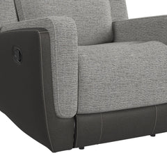 Motion Glider Recliner in Rancho Grey