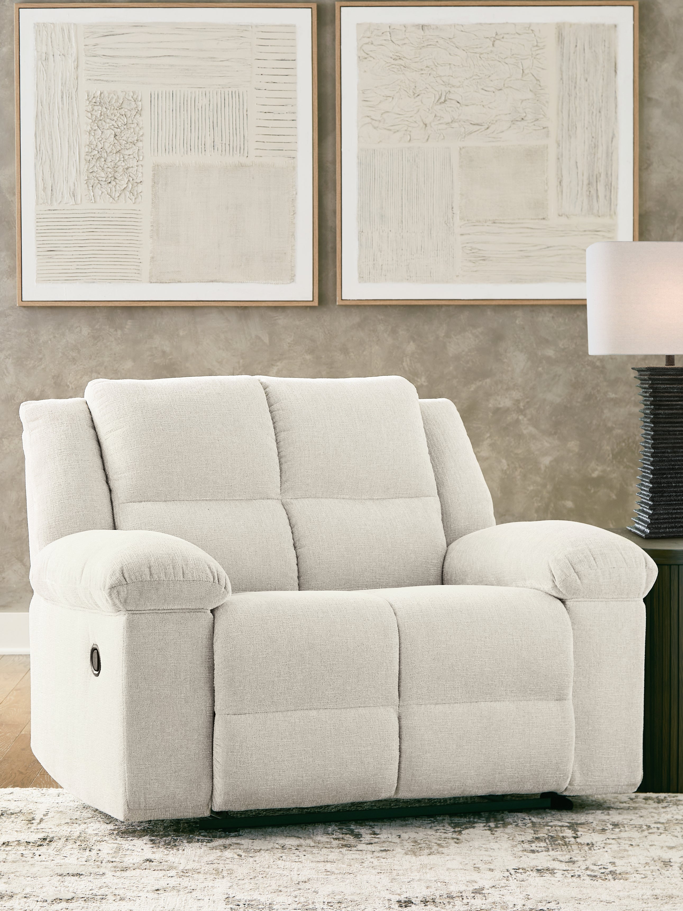 Hoover Furniture Outlet - Ashley Furniture - Orlen Oversized Recliner - Zero Wall Wide Seat Recliner - 8160252