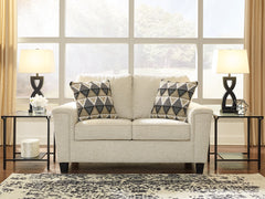 Hoover Furniture Outlet - Ashley Furniture - Abinger Loveseat - Loveseat / Natural - 8390435