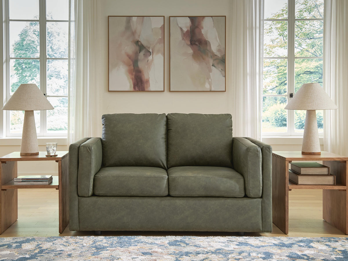 Hoover Furniture Outlet - Ashley Furniture - Hollis Studio Loveseat - Loveseat - PC8560435