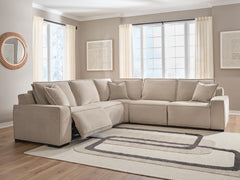 Hoover Furniture Outlet - Ashley Furniture - Carceri 5-Piece Power Sectional Reclining Sofa - 5-Piece Power Sectional Reclining Sofa - 87003S4