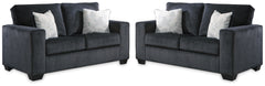 Hoover Furniture Outlet - Ashley Furniture - Altari Set of 2 Loveseats - Set of 2 Loveseats - 87213U14