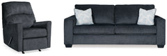 Hoover Furniture Outlet - Ashley Furniture - Altari Queen Sofa Sleeper and Recliner - Queen Sofa Sleeper and Recliner - 87213U13