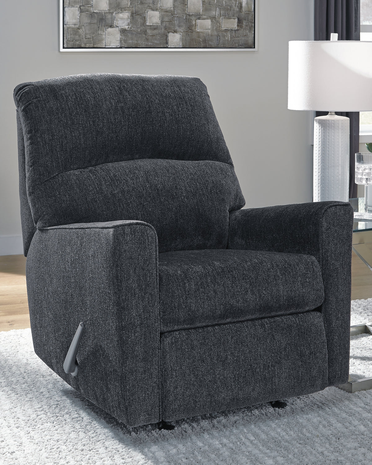 Hoover Furniture Outlet - Ashley Furniture - Altari Recliner - Rocker Recliner / Slate - 8721325