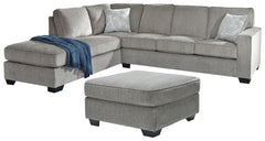 Hoover Furniture Outlet - Ashley Furniture - Altari 2-Piece Sectional with Ottoman - 2-Piece Sectional with Ottoman - 87214U2