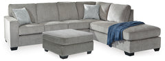 Altari 2-Piece Sectional with Chaise and Oversized Ottoman