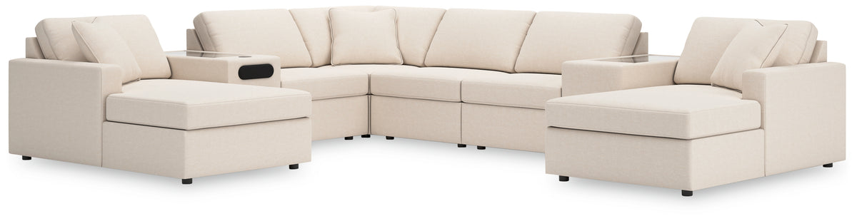 Hoover Furniture Outlet - Ashley Furniture - Modmax 8-Piece Sectional with Chaise - RAF 8-Piece Sectional with Chaise - 92103S31
