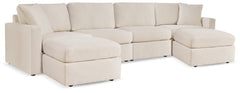 Hoover Furniture Outlet - Ashley Furniture - Modmax 4-Piece Sectional and 2 Ottomans - 4-Piece Sectional and 2 Ottomans - 92103U1