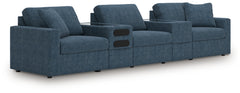 Hoover Furniture Outlet - Ashley Furniture - Modmax 5-Piece Sectional with Audio System - RAF 5-Piece Sectional with Audio System - 92121S64