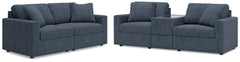 Hoover Furniture Outlet - Ashley Furniture - Modmax 3-Piece Sectional Sofa and 2-Piece Sectional Loveseat - 3-Piece Sectional Sofa and 2-Piece Sectional Loveseat - 92121U22
