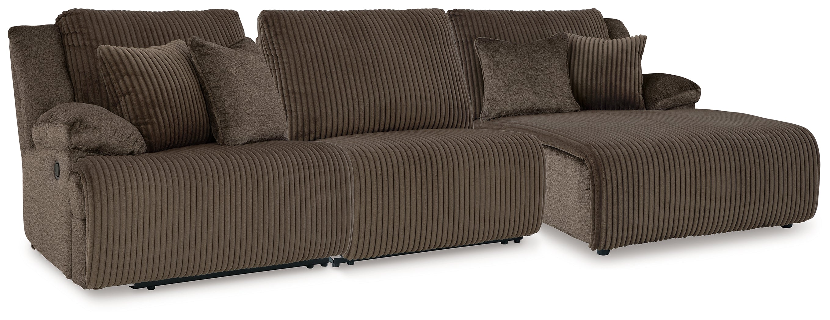 Hoover Furniture Outlet - Ashley Furniture - Top Tier 3-Piece Sofa Chaise Sectional - 3-Piece Sofa Chaise Sectional - 92705S10