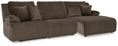 Hoover Furniture Outlet - Ashley Furniture - Top Tier 3-Piece Sofa Chaise Sectional - 3-Piece Sofa Chaise Sectional - 92705S10