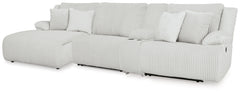 Hoover Furniture Outlet - Ashley Furniture - Top Tier 4-Piece Reclining Sectional with Chaise - 4-Piece Reclining Sectional with Chaise - 92706S12