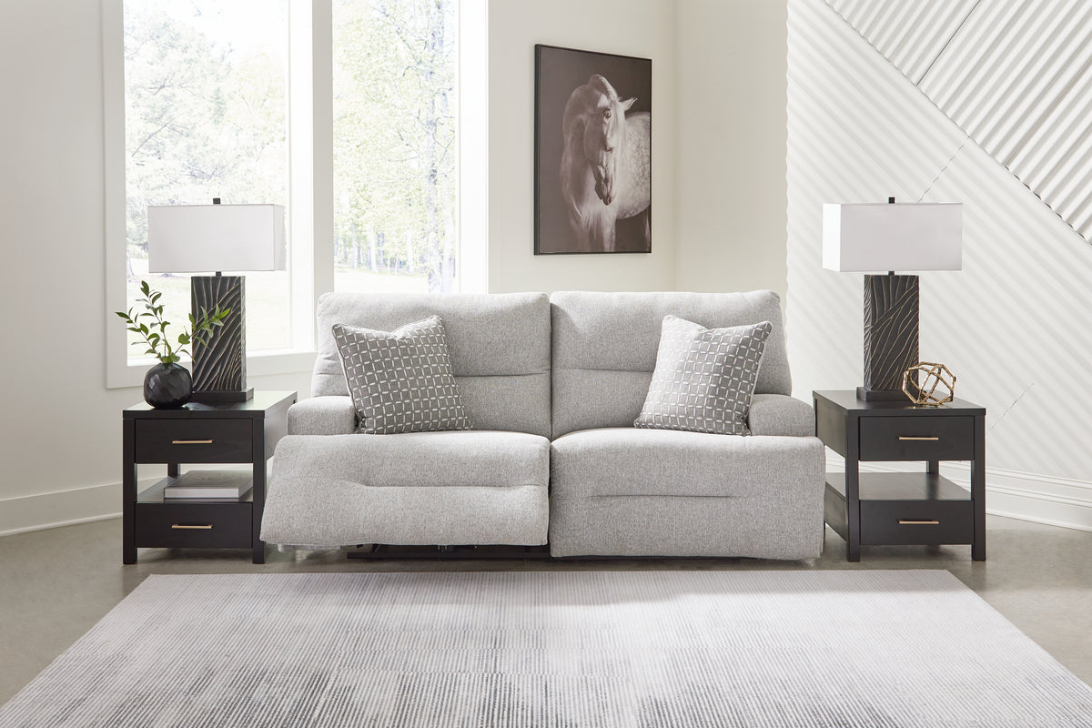 Hoover Furniture Outlet - Ashley Furniture - Acklen Place 2-Piece Power Reclining Sectional Loveseat - 2-Piece Power Reclining Sectional Loveseat - 93605S16